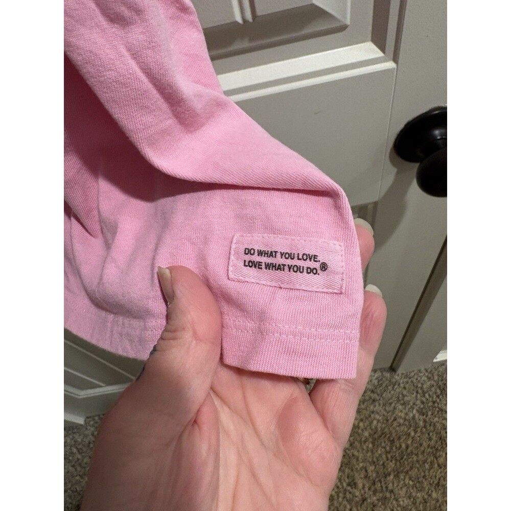 Life Is Good Crusher Tee, Pink Happiness comes In Waves Plus Sz XXL 100% Cotton - Picture 4 of 8